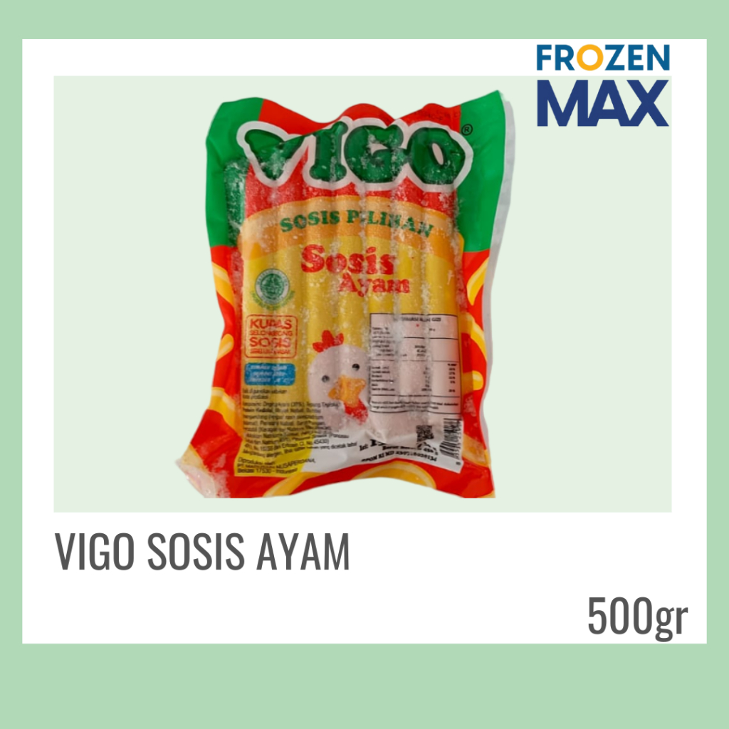 

Vigo Sosis Ayam Kemasan 500gr