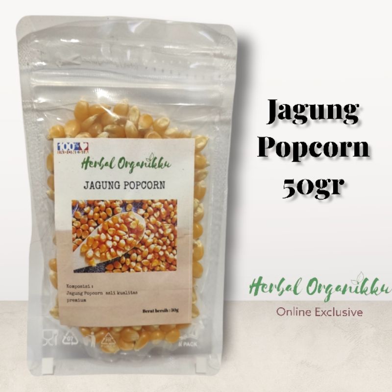 

Jagung Popcorn Mentah 25 & 50gr Premium. MUTU dan KUALITAS TERJAMIN