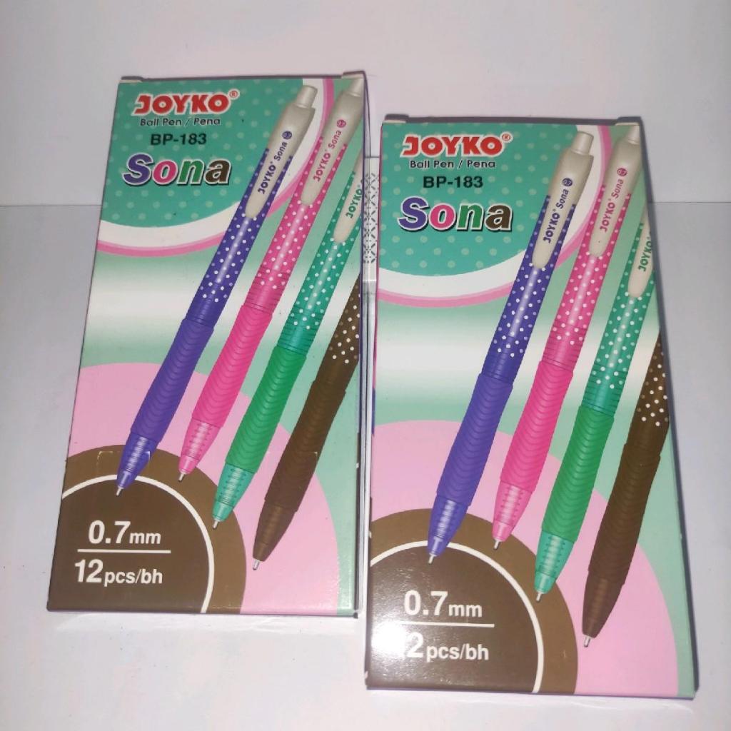 

Pena Joyko Sona BP 183 0,7mm / Pulpen Sona / Ballpoint Sona