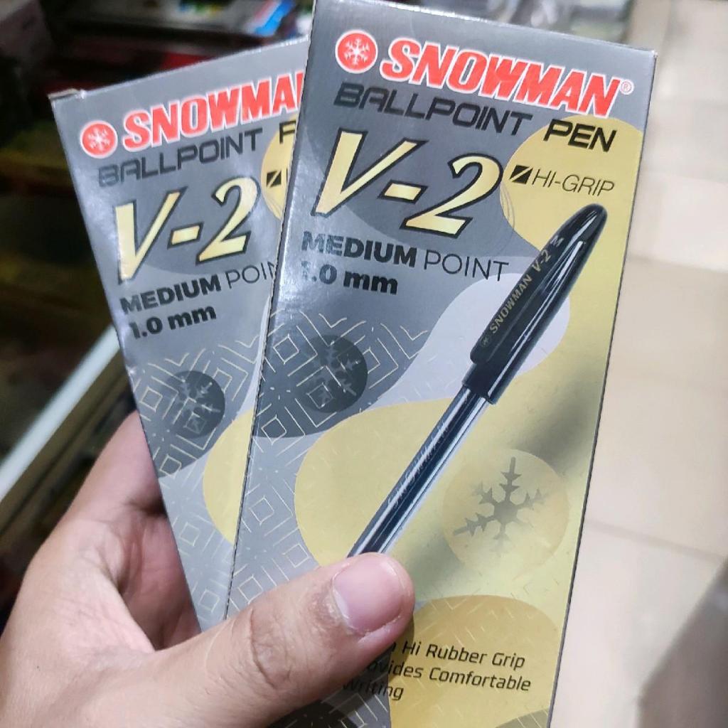 

Pena Snowman V2 1.0mm / Pulpen Snowman V2 / Ballpoint Snowman V2