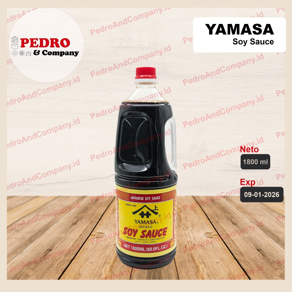 

Yamasa soy sauce 1.8 liter - kecap asin jepang asli