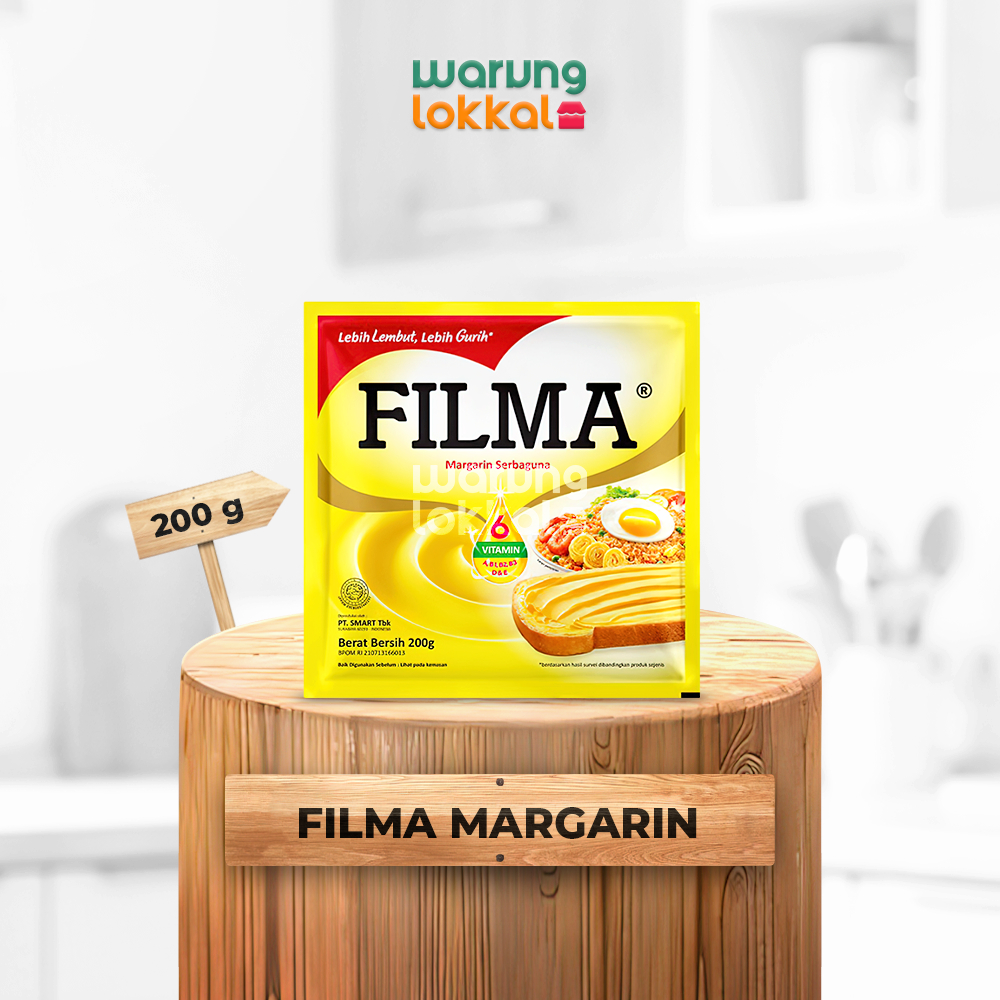 

Filma Margarin Serbaguna 200g - Warung Lokkal