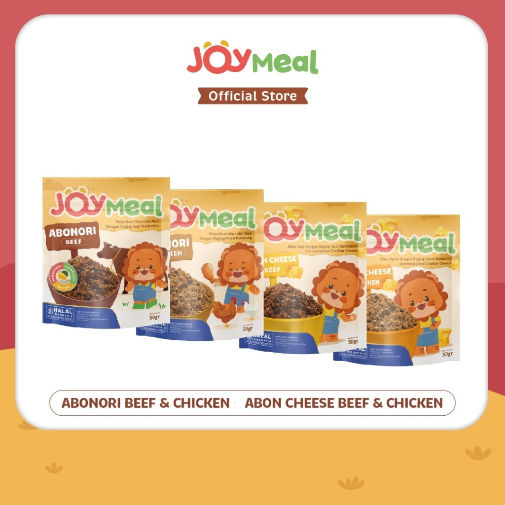 

JOYMEAL MURAH BEEF & CHICKEN ABON ABONORI / ABON CHEESE ABON DENGAN DAGING SAPI TENDERLOIN DAN DAGING AYAM KAMPUNG