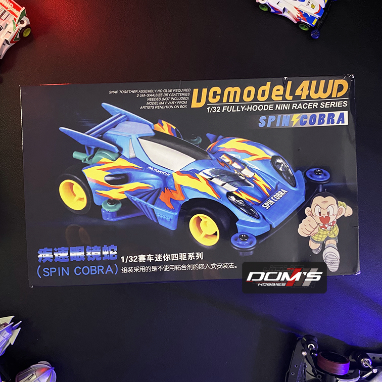 REP TAMIYA 19450 SPIN COBRA - DD VC MODEL - SUPER 1 CHASSIS