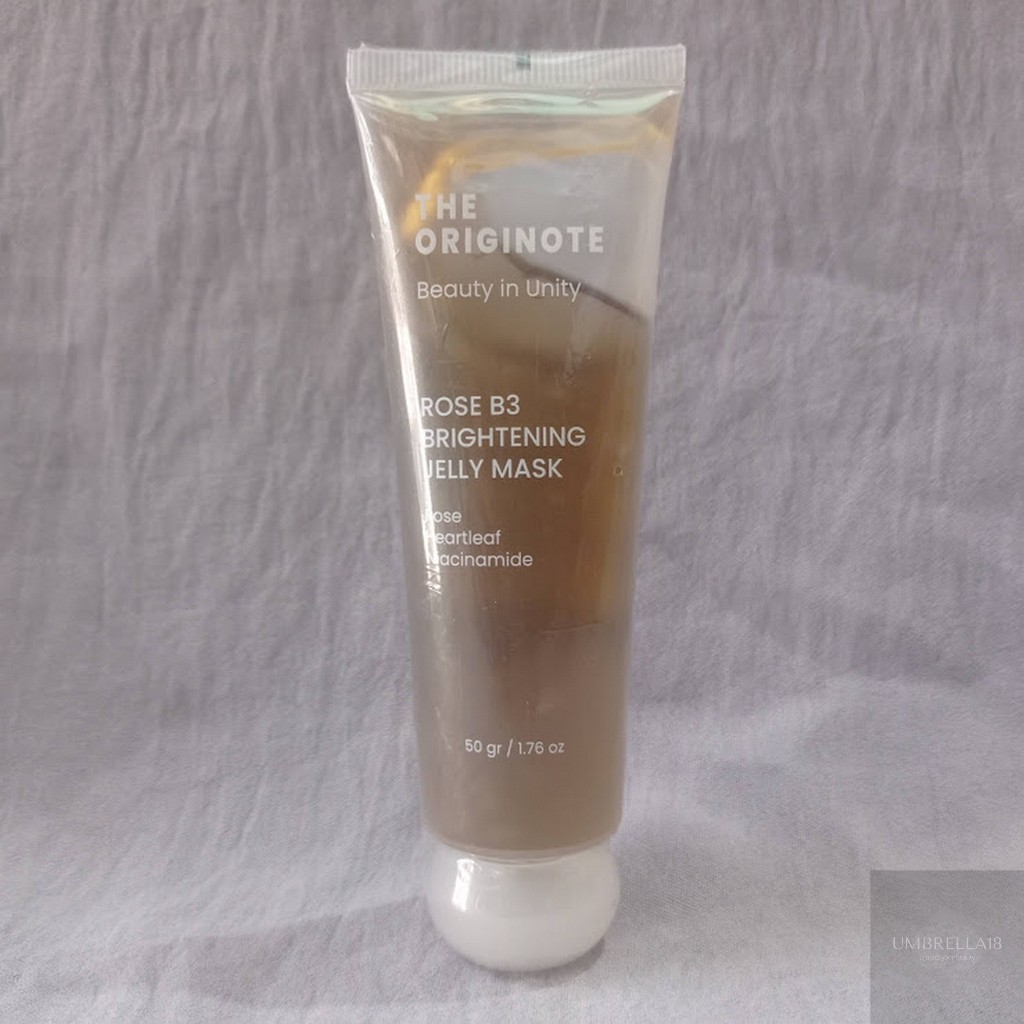 THE ORIGINOTE Rose B3 Brightening Jelly Mask 50g / Masker Jelly / Masker Wajah / Originote