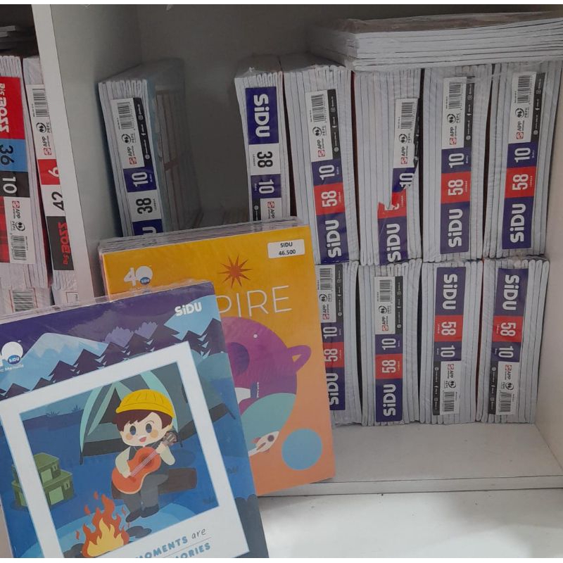 

GROSIR BANYUMAS/ Buku tulis murah SIDU perpak