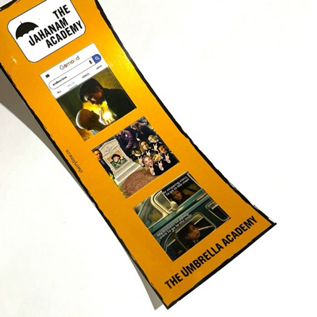 

THE UMBRELLA ACADEMY STICKER | film series the umbrella academy merch sticker [cherrylime.co]