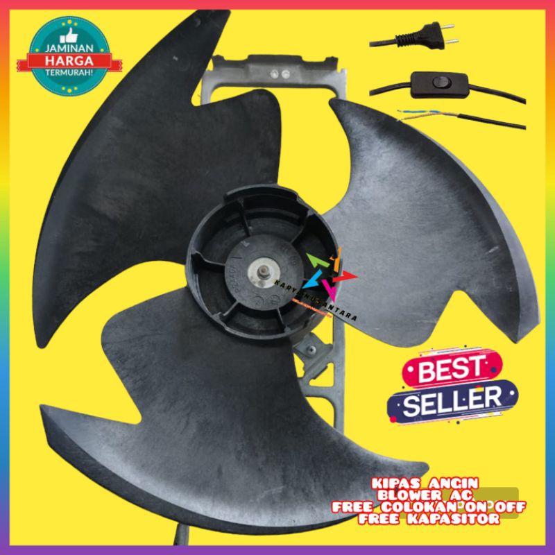 KIPAS ANGIN BLOWER AC  MAREK DAIKIN 3PK/BISA JADI HEKSOS/ SIAP PAKAI TINGGAL COLOK/FREE COLOKAN ON O