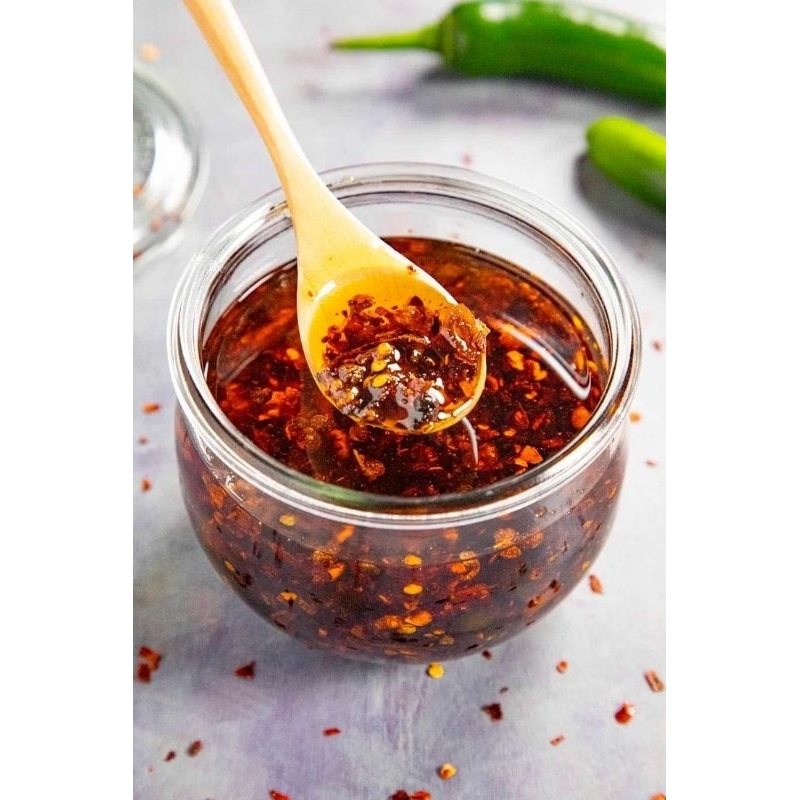 

Chili Oil Extra pedas 50 Gram