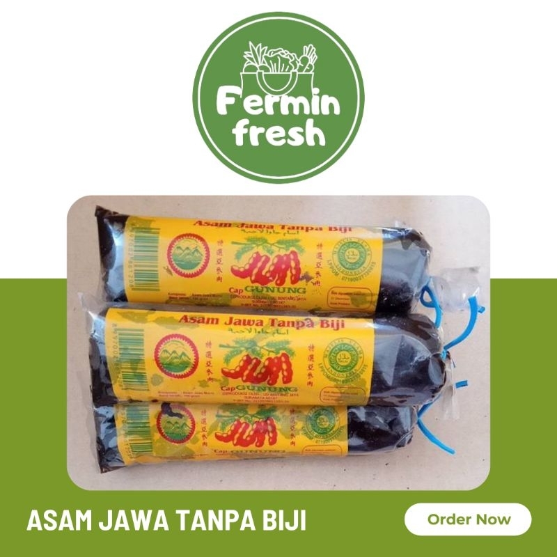

Fermin Fresh, Asam jawa tanpa biji 150gr