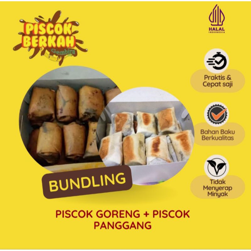 

BUNDLING PAKET COMBO PISCOK GORENG + PISCOK PANGGANG