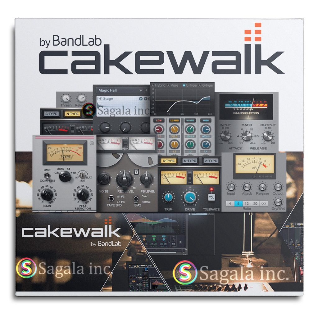BANDLAB CAKEWALK - WINDOWS - DAW RECORDING MIXING MASTERING PRODUCTION AUDIO EDITING