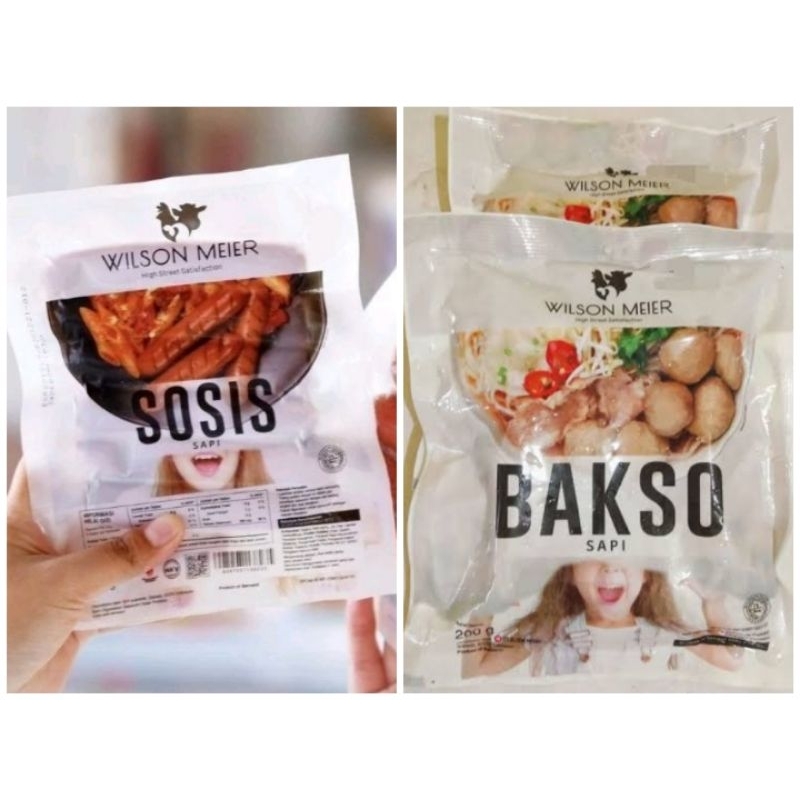 

PROMO BAKSO SAPI DAN SOSIS WILSON MEIER 200 GR