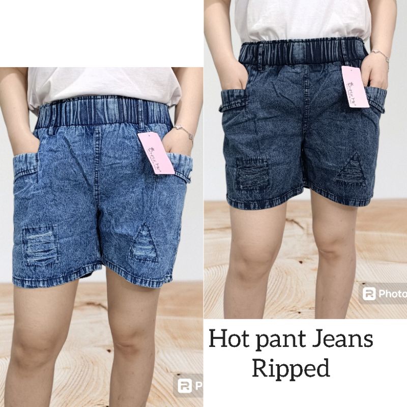 HOT PANTS CELANA PENDEK WANITA JEANS NON STRETCH SIMPLE ME/CELANA WANITA HOT PANTS JEANS NON STRETCH