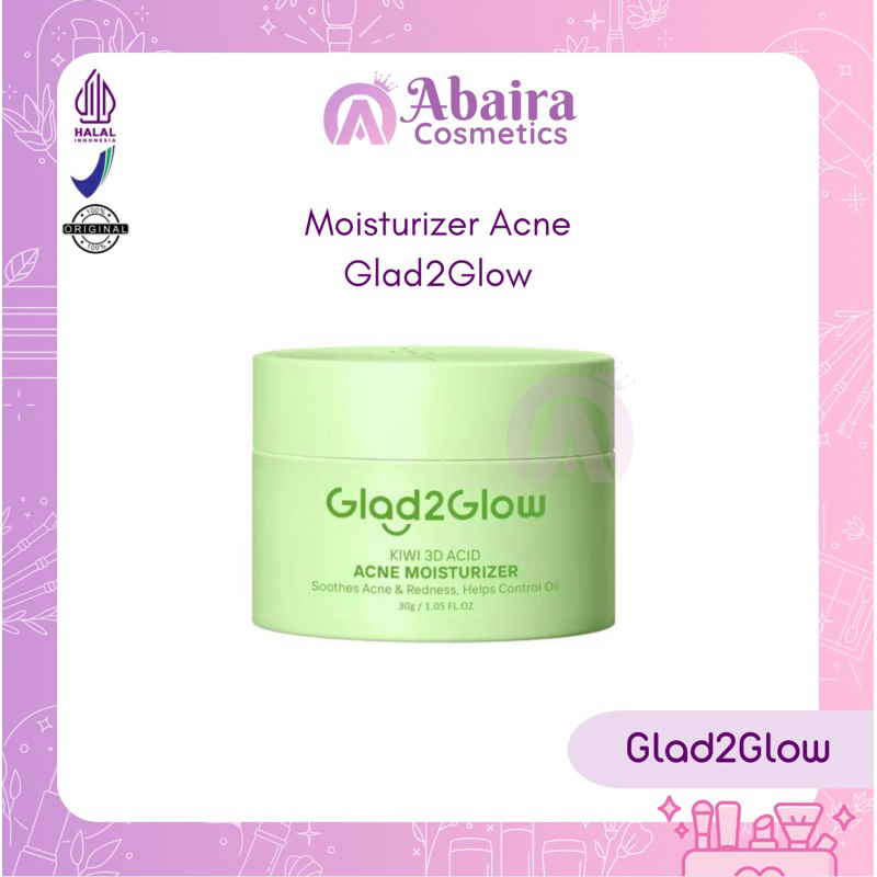 Glad2Glow - Kiwi 3D Acid Acne Moisturizer Glad2Glow