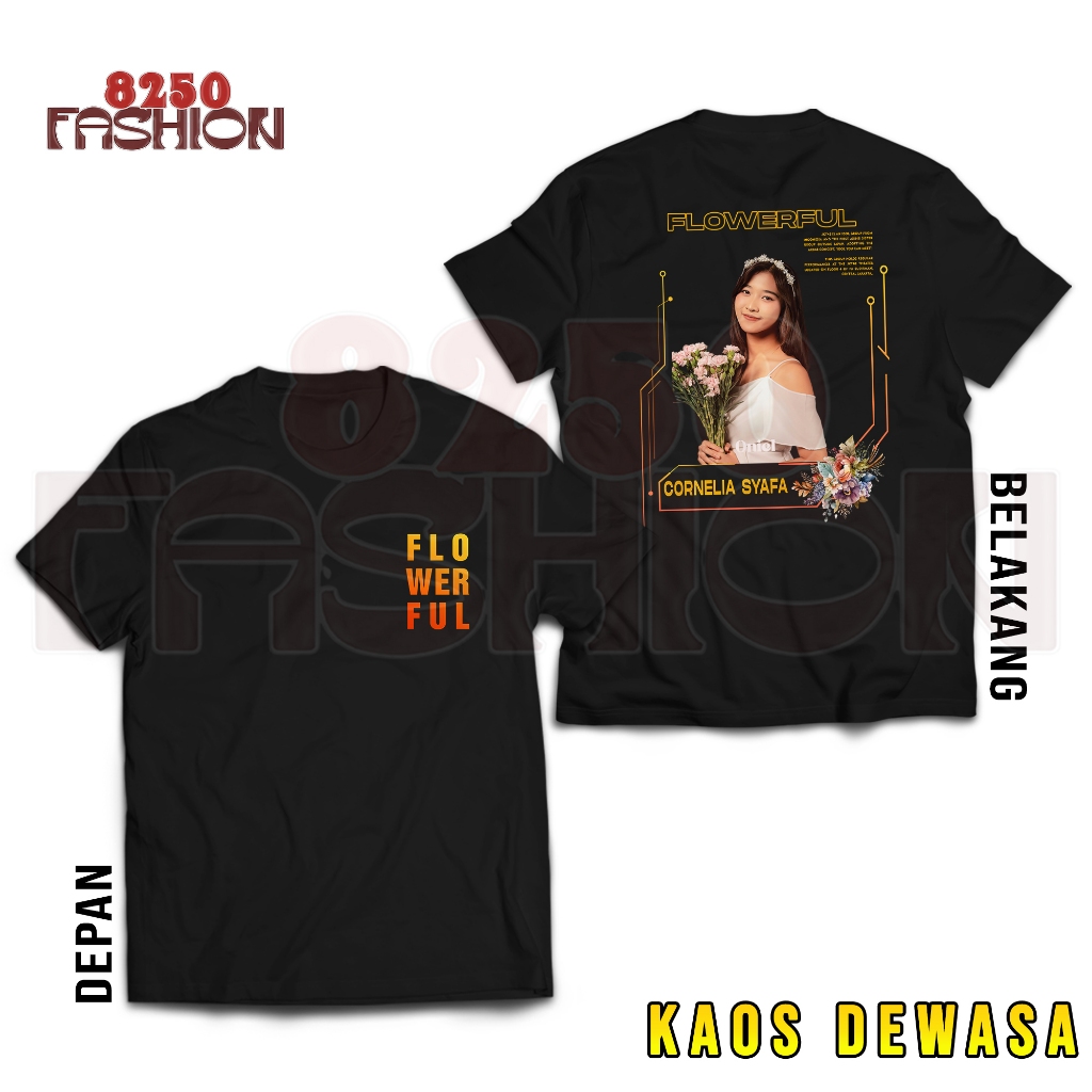 Kaos Oniel JKT48 V4 - Kaos JKT48 - T-Shirt My Oshi Member JKT48 - Baju Streetwear Aesthetic - T-Shir