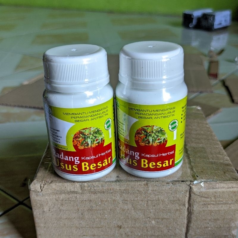 Kapsul Herbal Radang Usus Besar | Ampuh Mengobati Radang Usus Besar Tanpa Efek Samping | Obat Radang