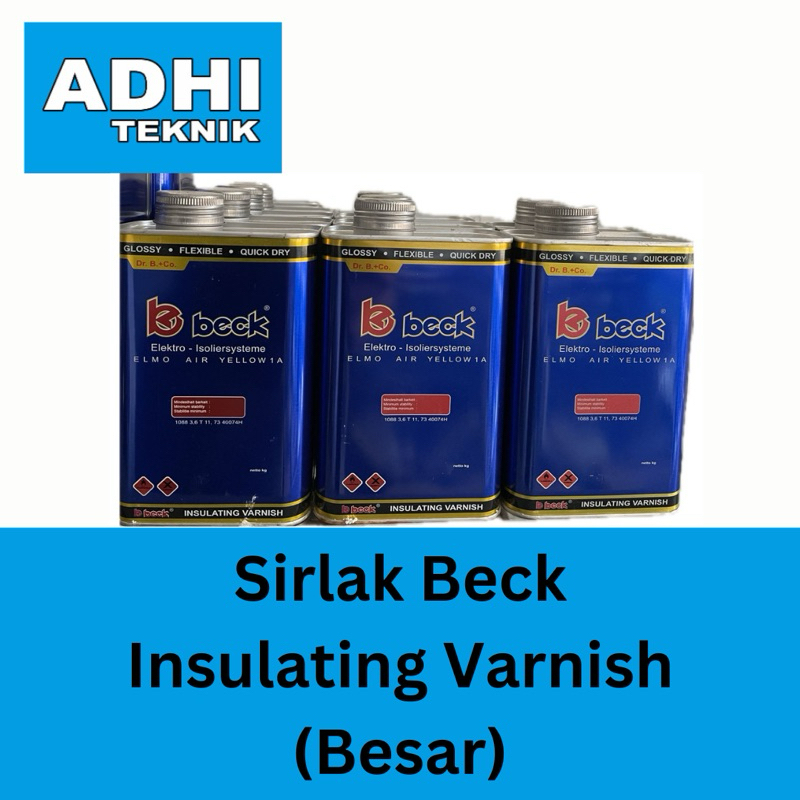 Sirlak Beck Insulating Varnish (Dr Beck) - 2L