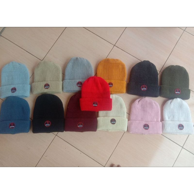 KUPLUK/TOPI RAJUT BROMO DEWASA SUPER TEBAL MURAH