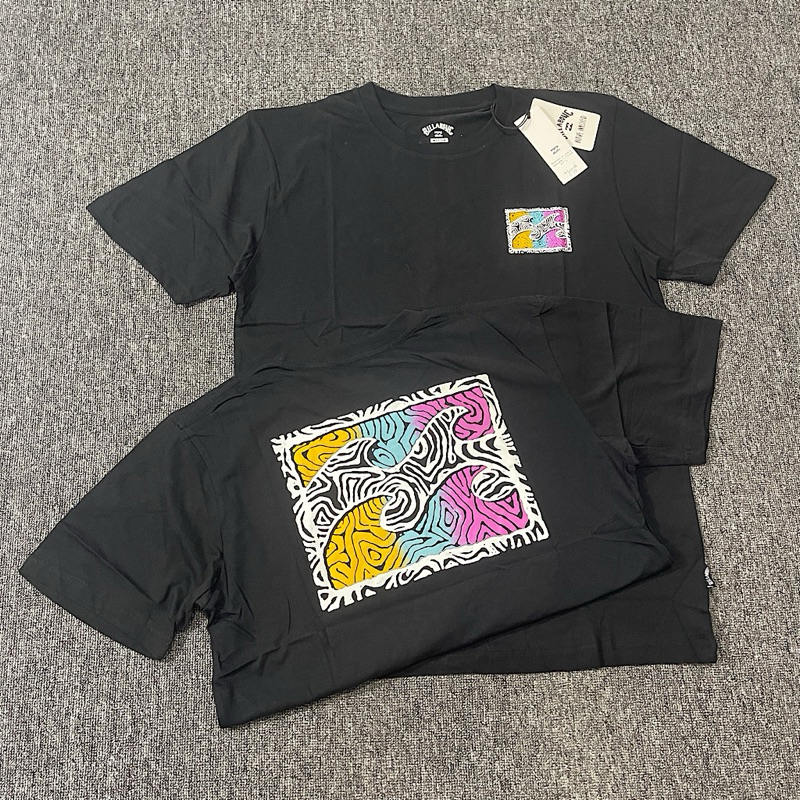 AMD 1227 KAOS SURFING PRIA BILLABONG HITAM GRADE ORIGINAL