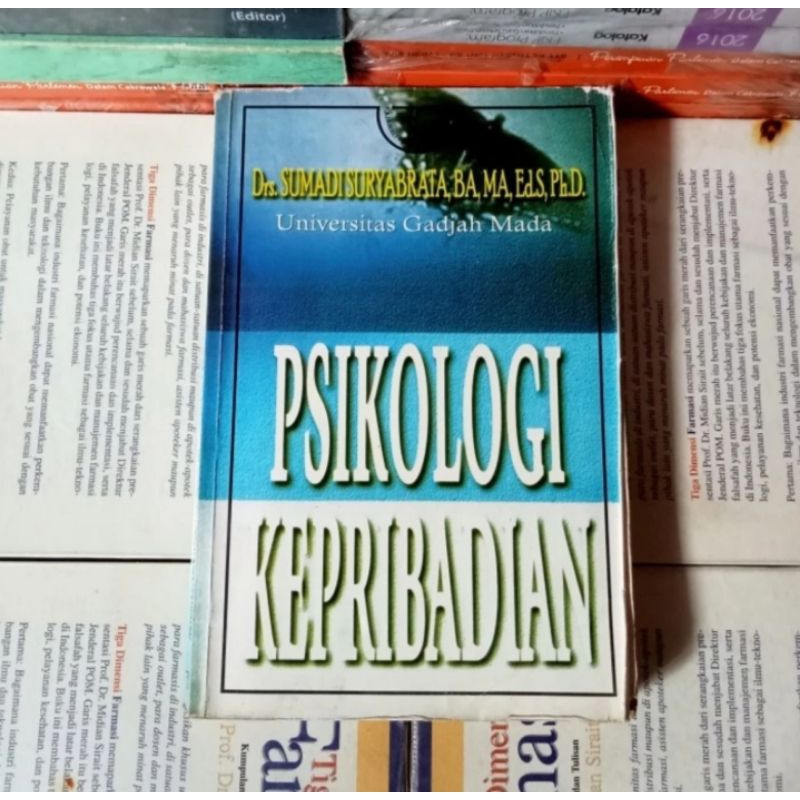 PSIKOLOGI KEPRIBADIAN Drs Sumadi