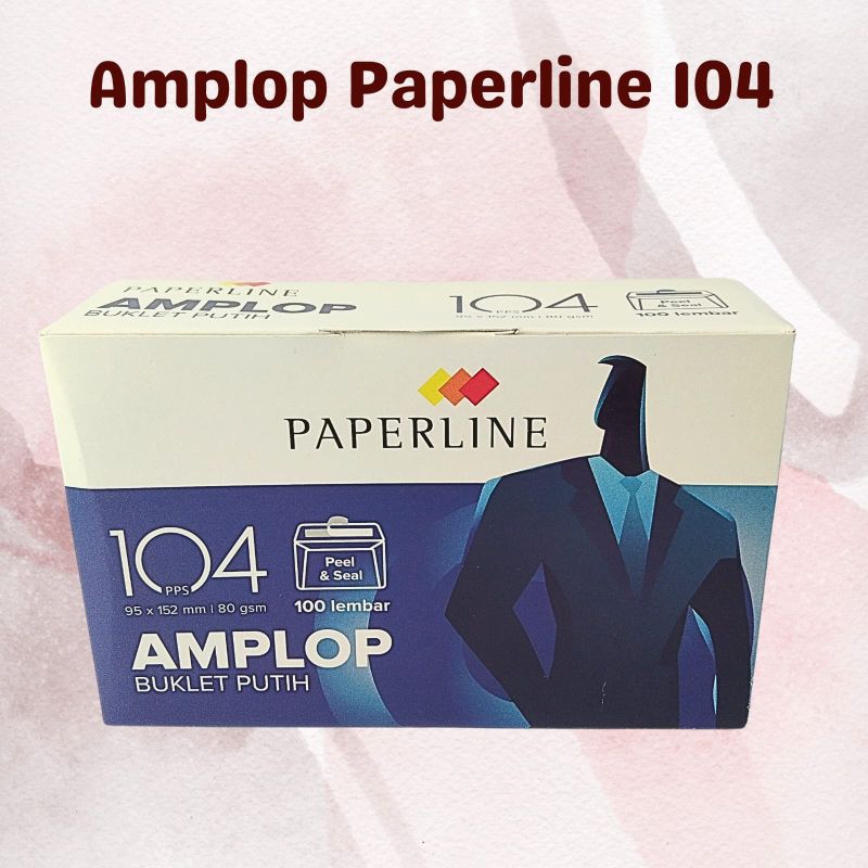

AMPLOP KERTAS PUTIH PAPERLINE 104 95×152mm, kecil 70×110mm
