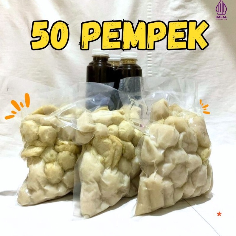 

READY STOK paket isi 5 pempek kecil