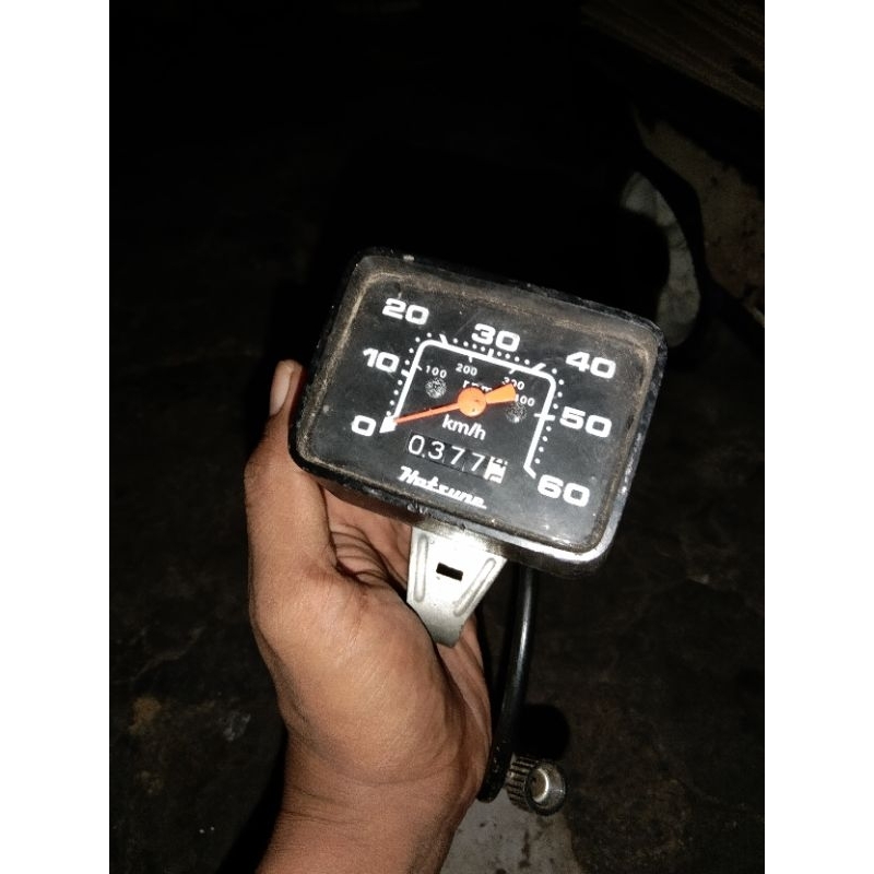 spedometer sepeda jadul lawas vintage Hatsune Japan