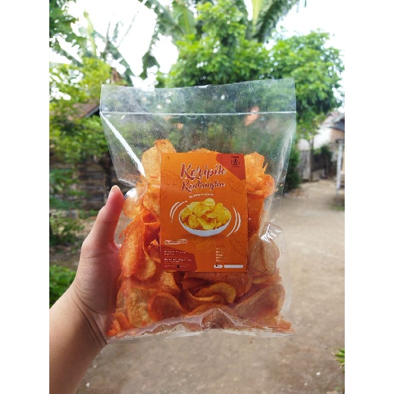 

keripik kentang spicy kemasan 100 gr