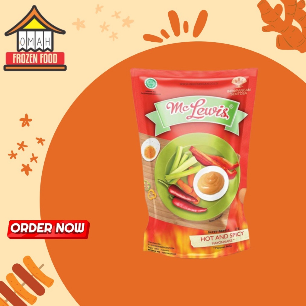 

KUALITAS TERJAMIN McLewis Mc Lewis Mayonnaise Hot And Spicy Mayonais Pedas 1kg