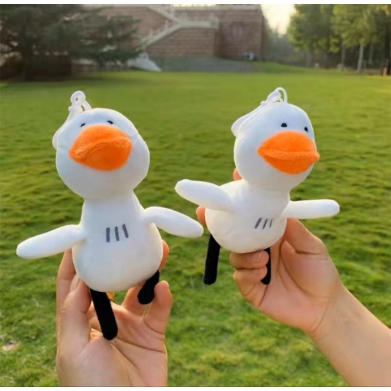 (READY STOCK) GANTUNGAN TAS BEBEK PUTIH LUCU IMPORT CHINA