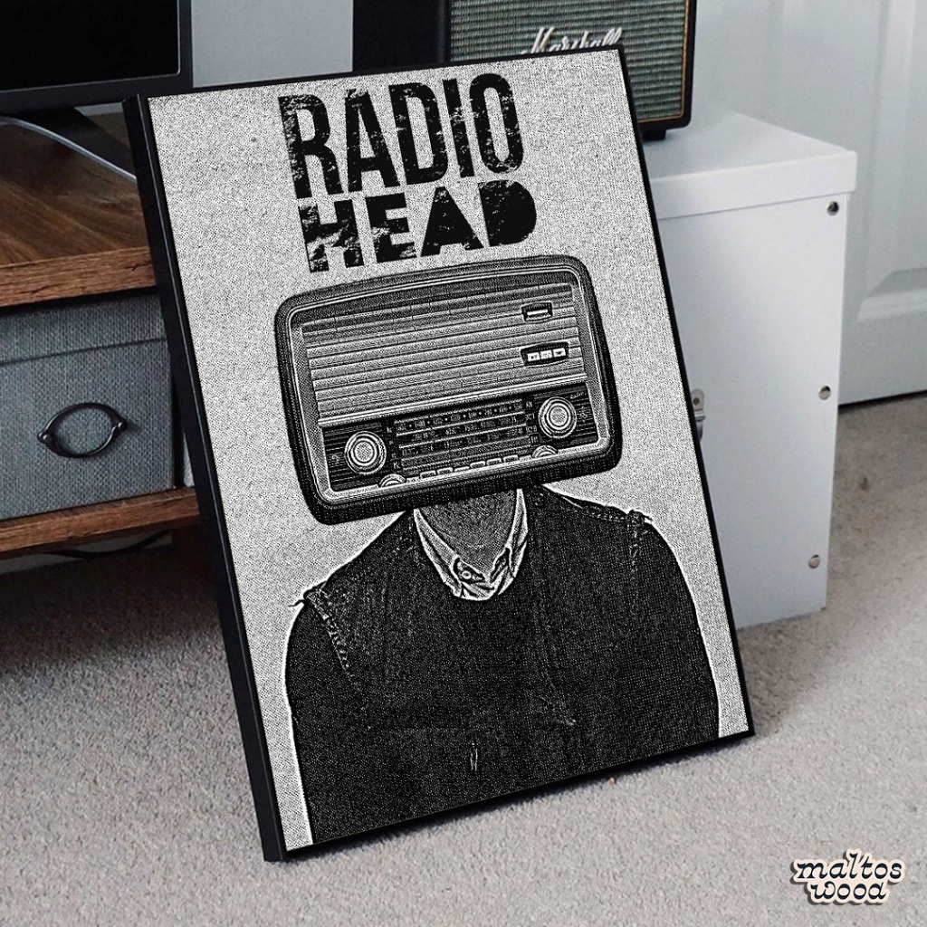 Poster Radiohead + Frame