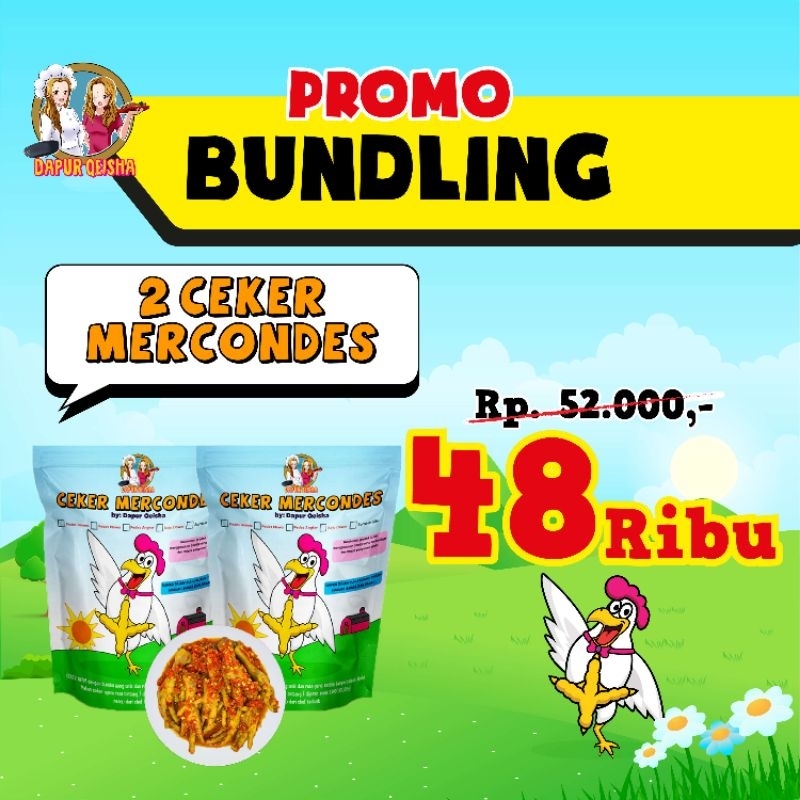 PROMO MERDEKA BUNDLING CEKER MERCONDES
