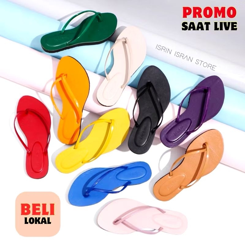 100% PASTI ORIGINAL‼️SANDAL BEACH BY ISRIN ISRAN