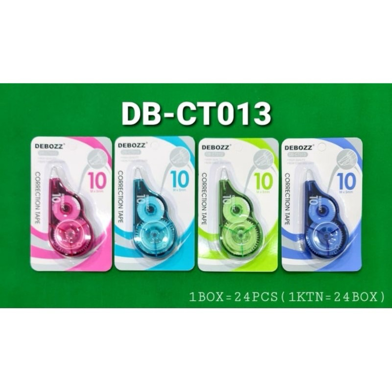 

CORRECTION TAPE DEBOZZ CT013 TIPEX KERTAS