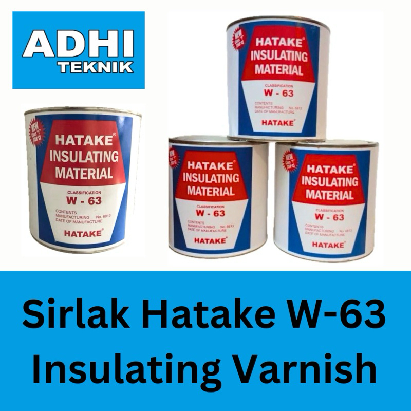 Sirlak Hatake W-63 Insulating Varnish