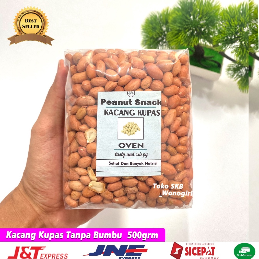 

READY GAN 5grm Kacang Tanah Oven Kupas Original Wonogiri