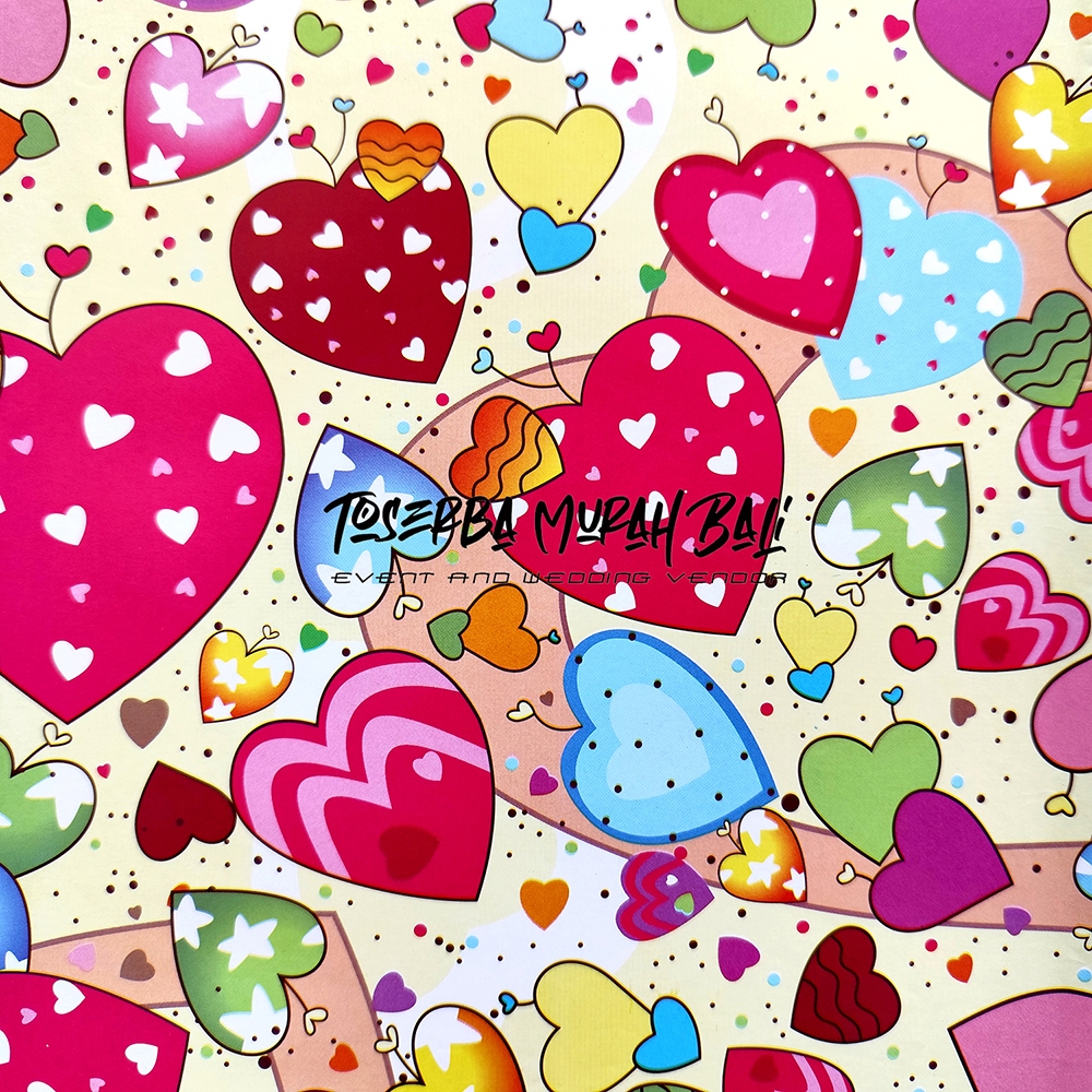 

KERTAS KADO IMPORT LOVE 1