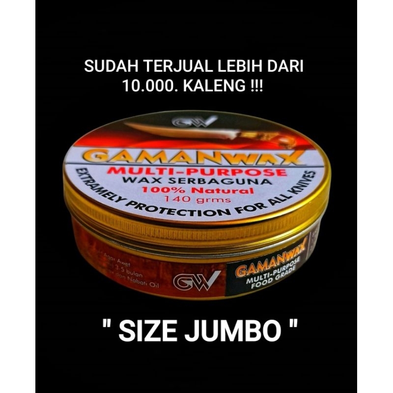 Pelindung Karat Terkuat GamanWAX Terobosan Terbaru Untuk Perlindungan Korosi Untuk Pisau Koleksi And