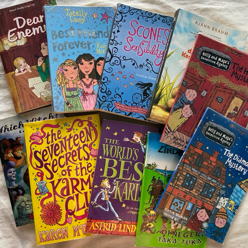 Buku Novel Anak Middle Grade Import dan Terjemahan Dear Enemy Totally Lucy Scones and Sensibility si