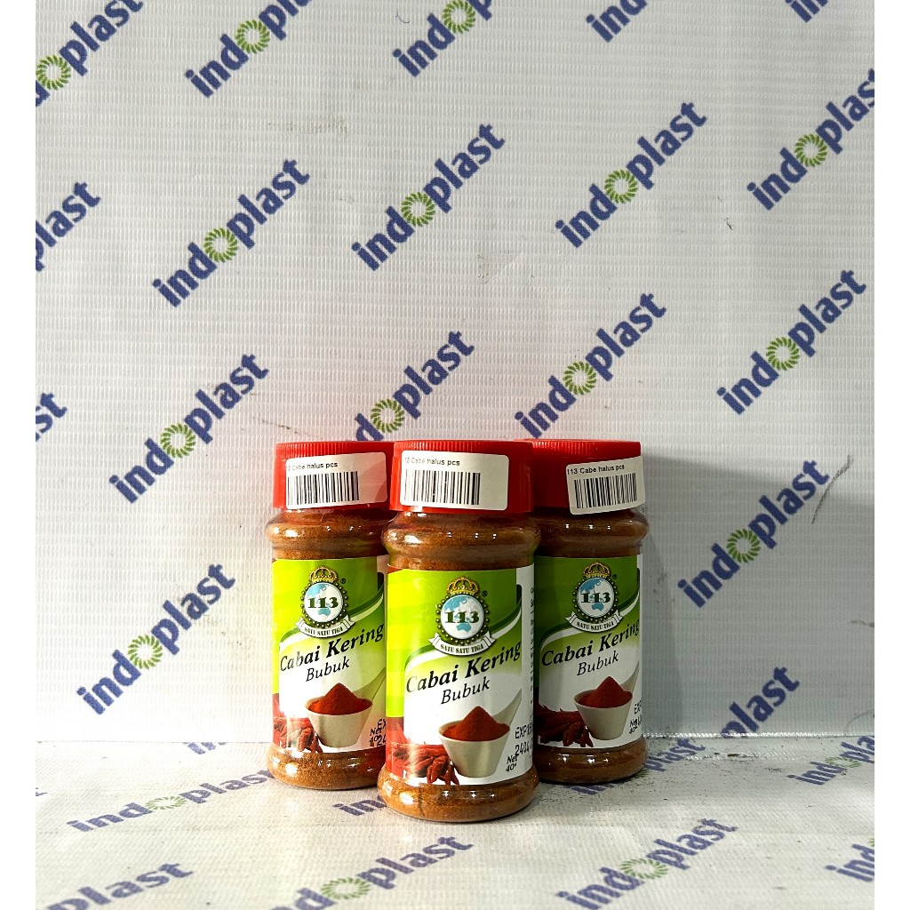

113 Cabai Bubuk Kering Bumbu Tabur Cabe Chili Pepper 40 gram