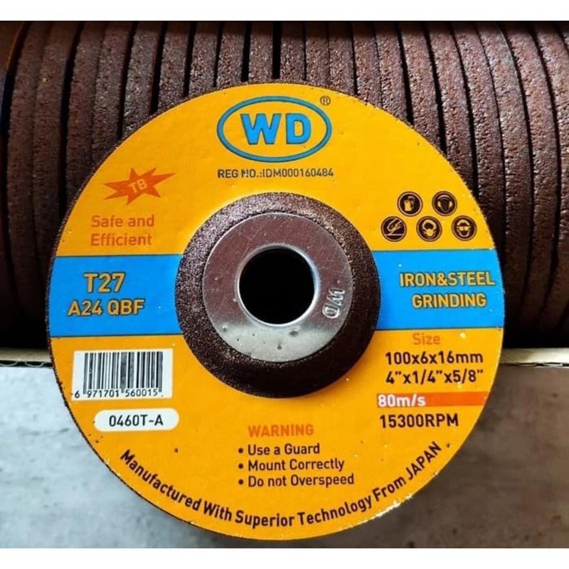 Batu Gerinda Tebal POLES 4” WD