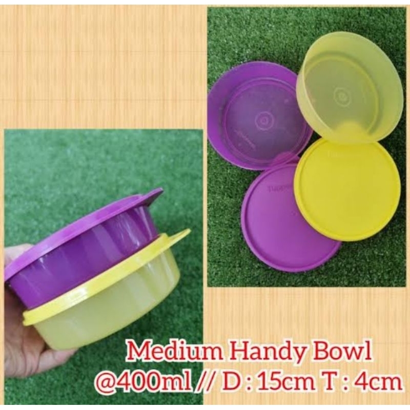 Medium Handy Bowl/Bowl Tupperware//bekal Tupperware ungu
