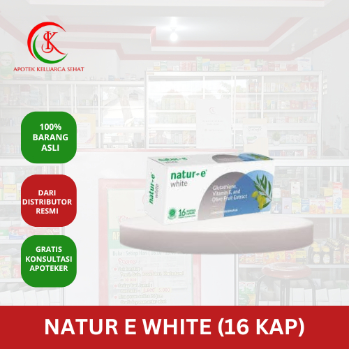 NATUR E WHITE 16 KAPS