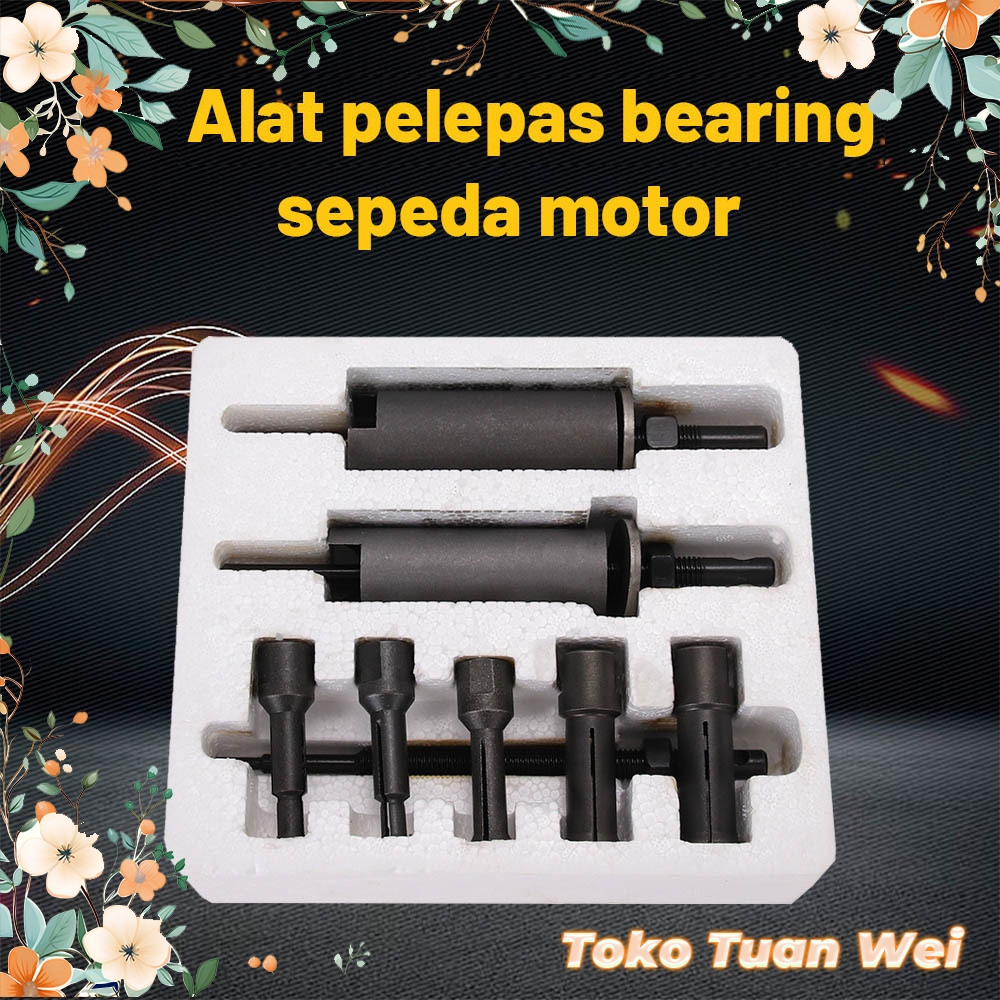 BEARING PULLER SET AMTECH AMTECH TREKER CABUT BEARING CVT MATIC / Bearing Puller Disassembler 5pcs /