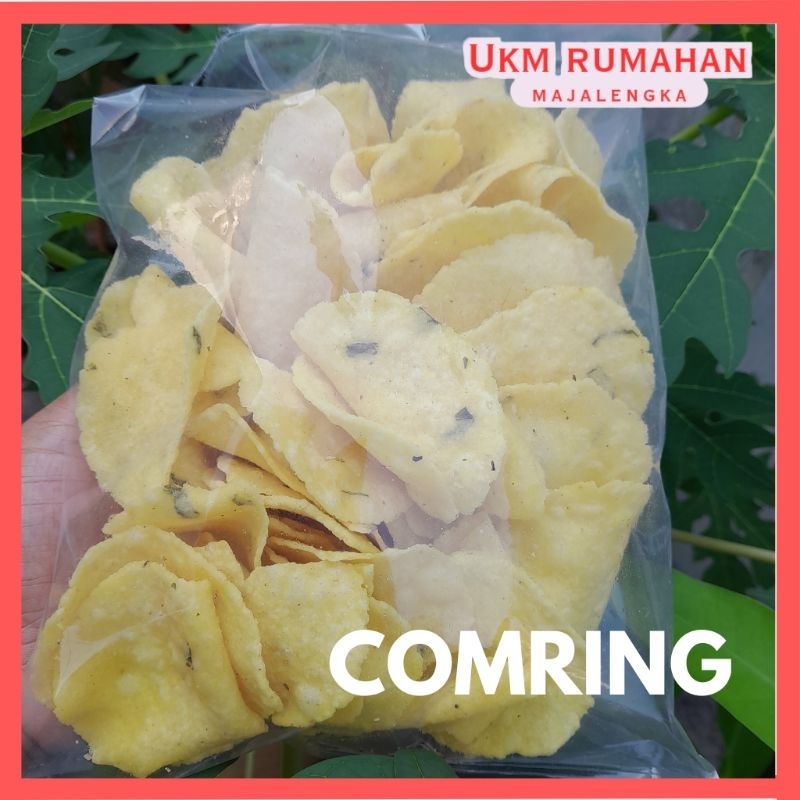 

Kecimpring Singkong Daun Bawang Gurih 200 Gram Khas Majalengka
