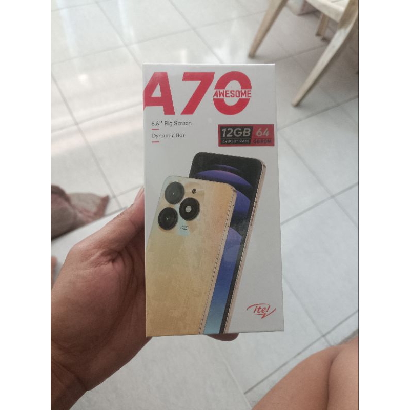 itel A70 Ram 4+8/64.