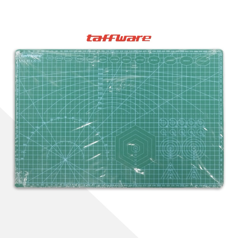 

Taffware Alas Potong Work Cutting Mat Pad A3 45 x 30cm Green OMOT76GR