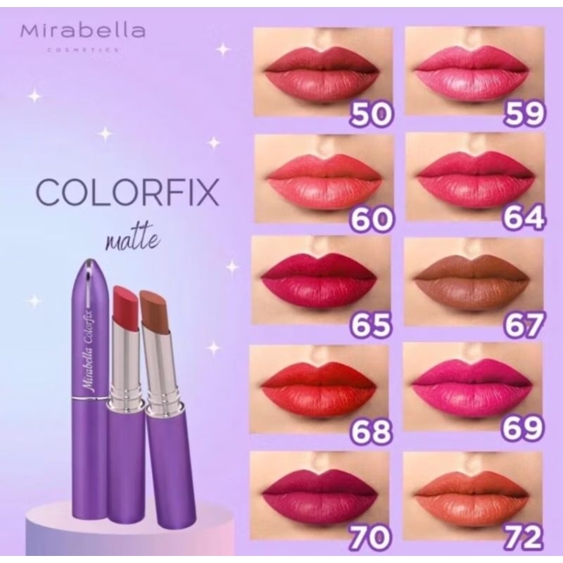 Mirabella Colorfix Lipstick Matte