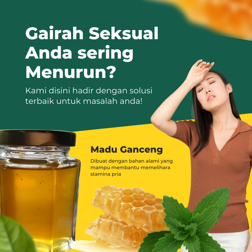 

Madu Ganceng 100% Original - Madu Herbal Peningkat Stamina